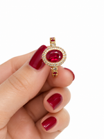 MM Royale Royal Sapphire Luxe Zircon Ring